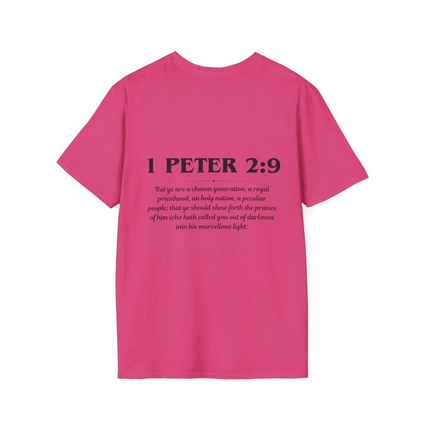 1 Peter 2:9 Scripture Unisex T-shirt