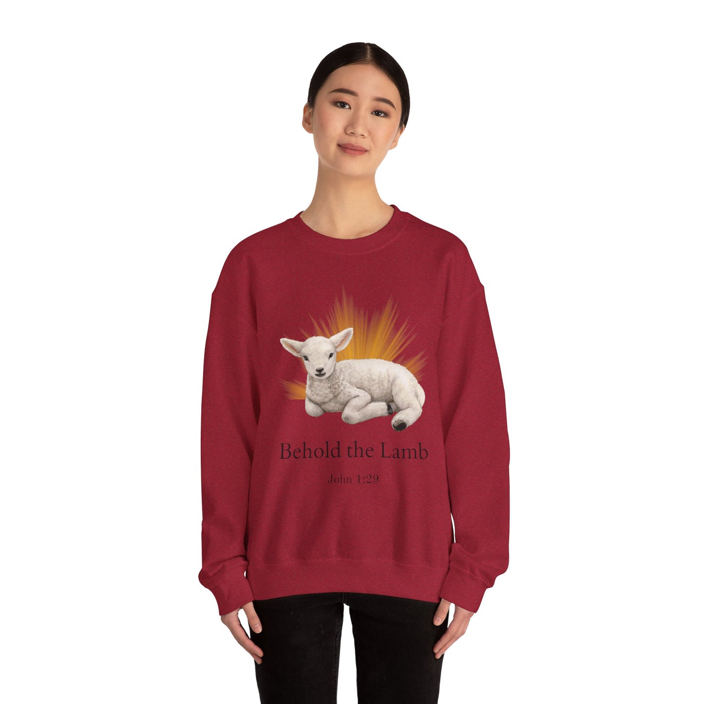 Behold the Lamb Crewneck Sweatshirt