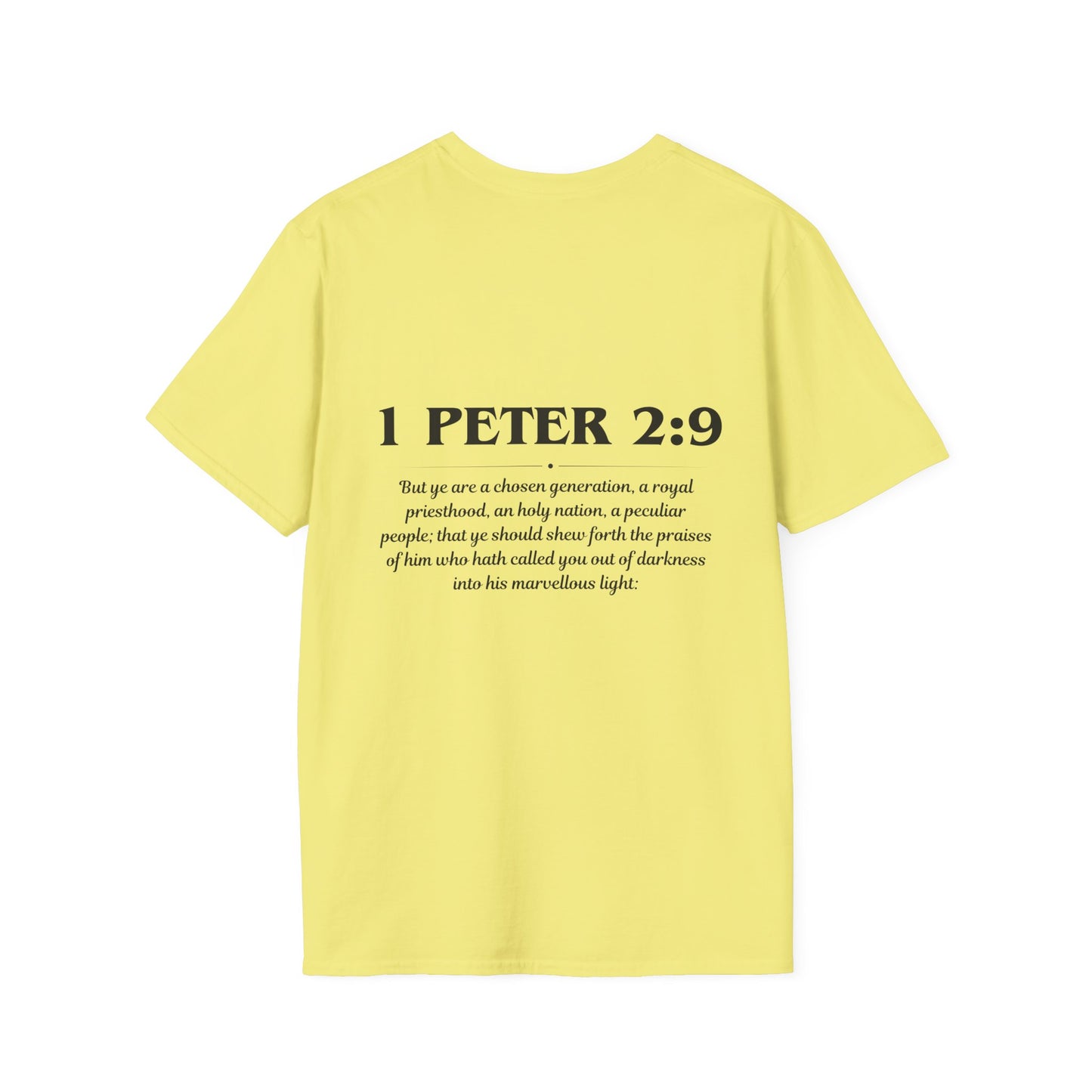 1 Peter 2:9 Scripture Unisex T-shirt