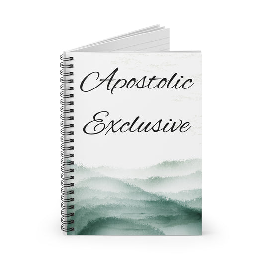 Apostolic Exclusive Blue Hills Notebook