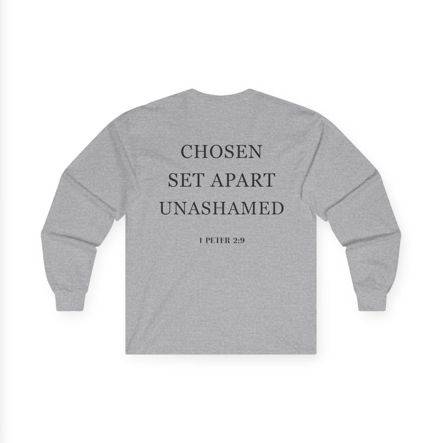 Chosen Set Apart Unashamed Unisex Long sleeve