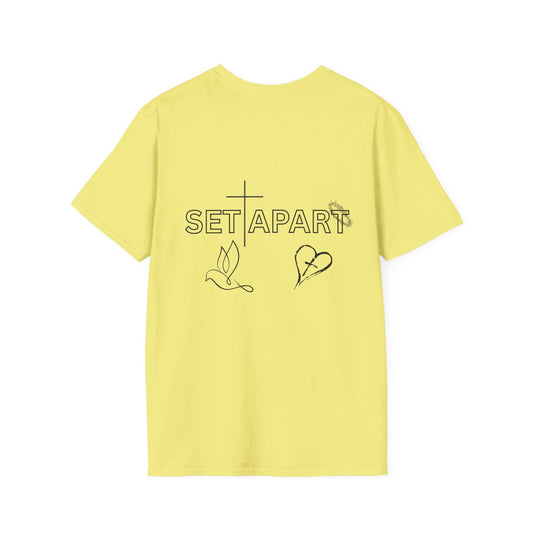 Set Apart Word Art Unisex T-shirt