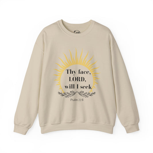 Seek His Face Crewneck Sweatshirt