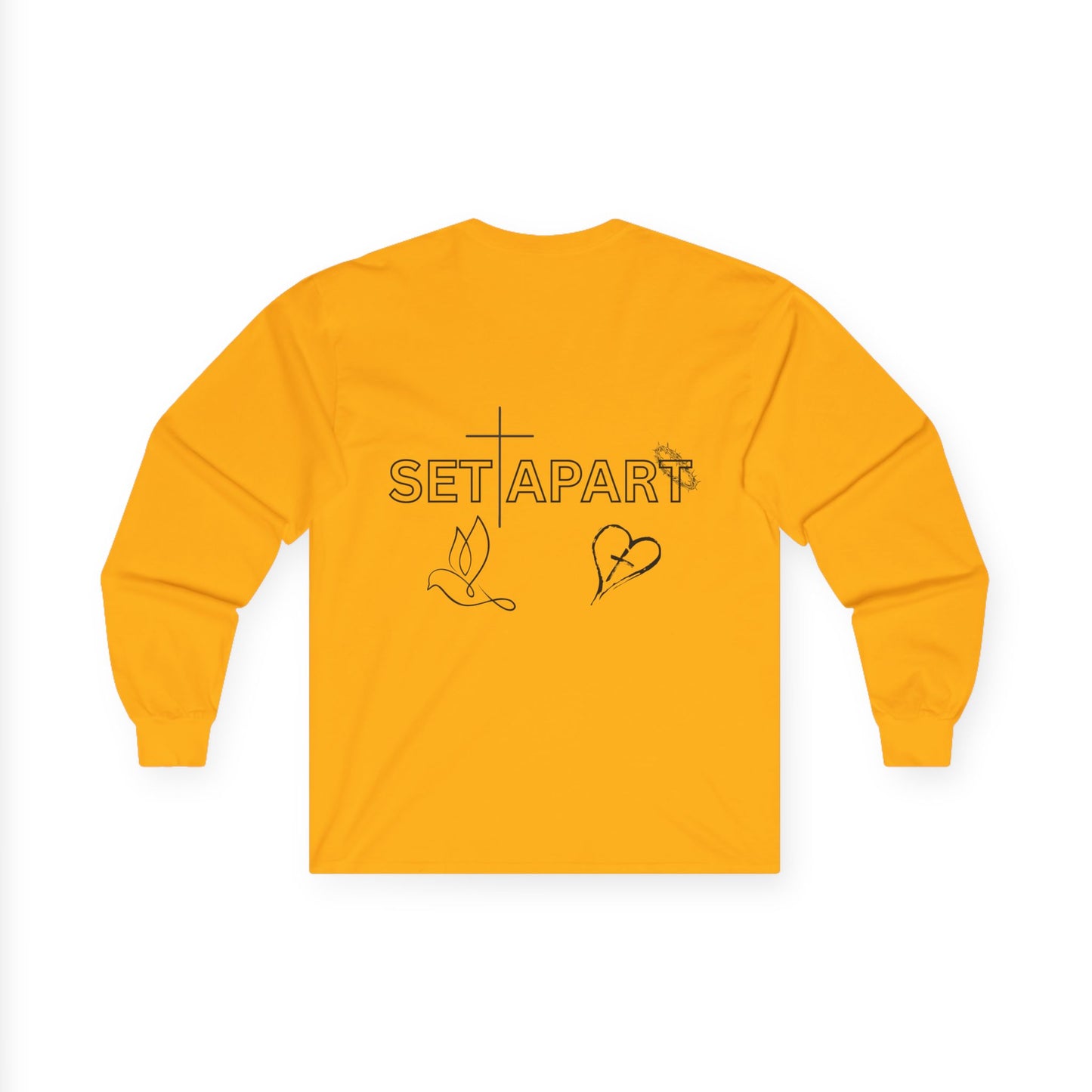 Set Apart Word Art Unisex Long sleeve
