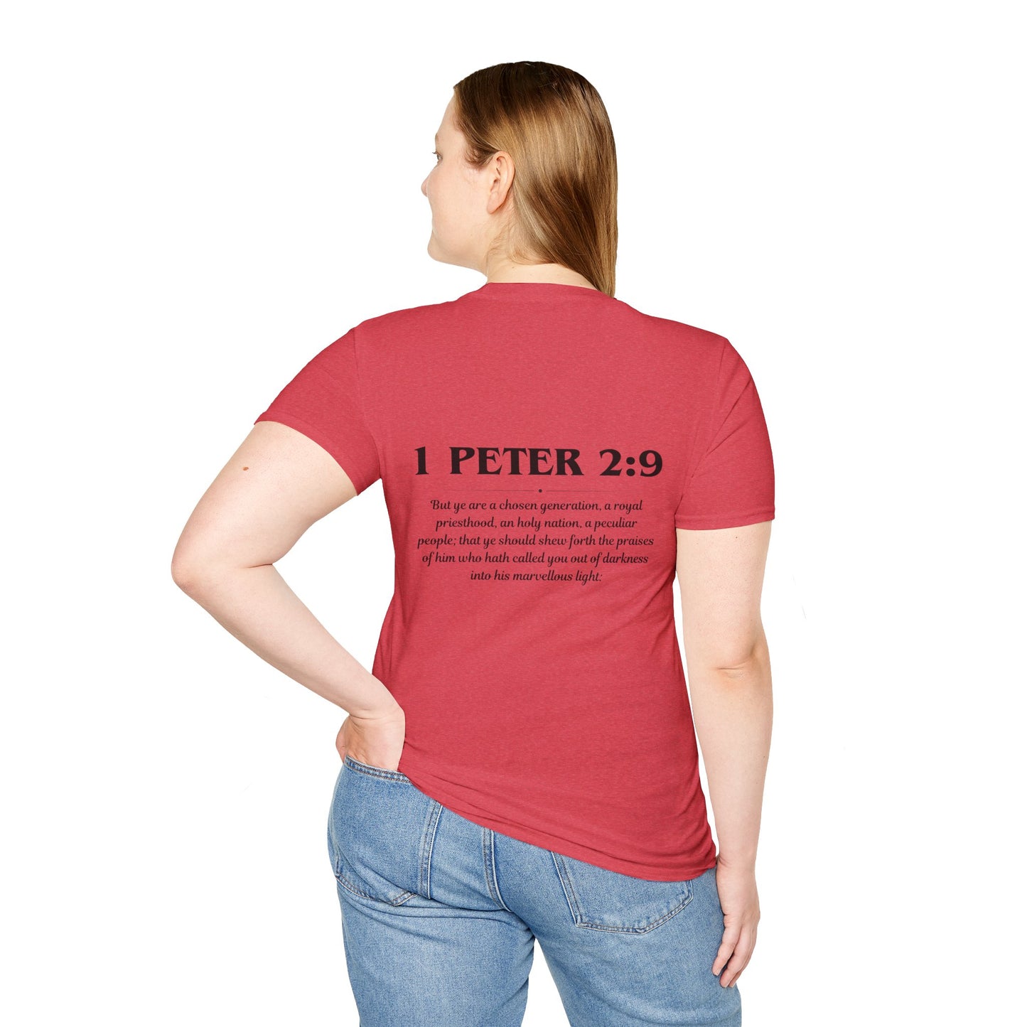 1 Peter 2:9 Scripture Unisex T-shirt