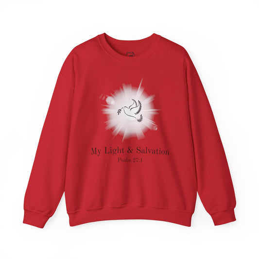 My Light & Salvation Crewneck Sweatshirt