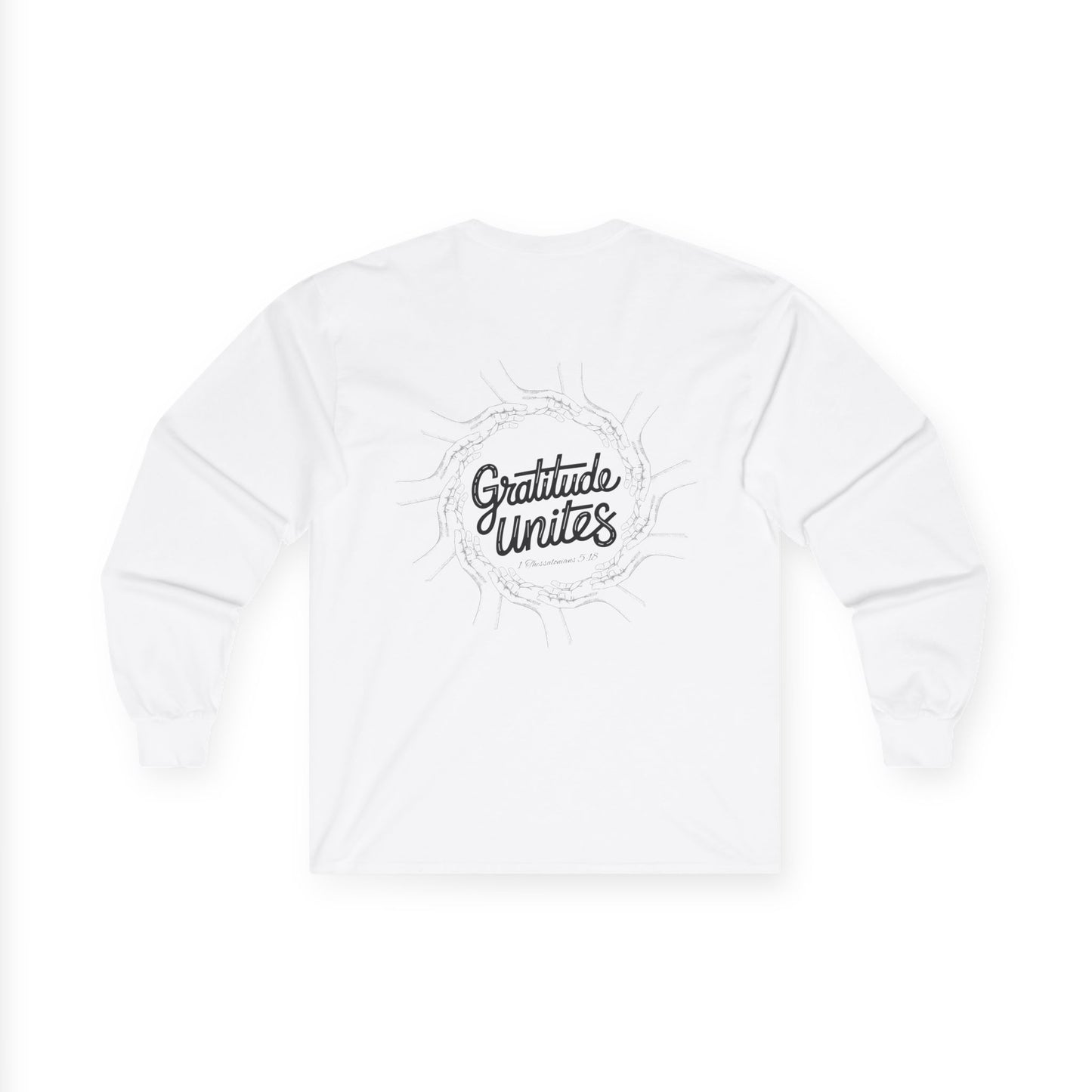 Gratitude Unites Unisex Long sleeve
