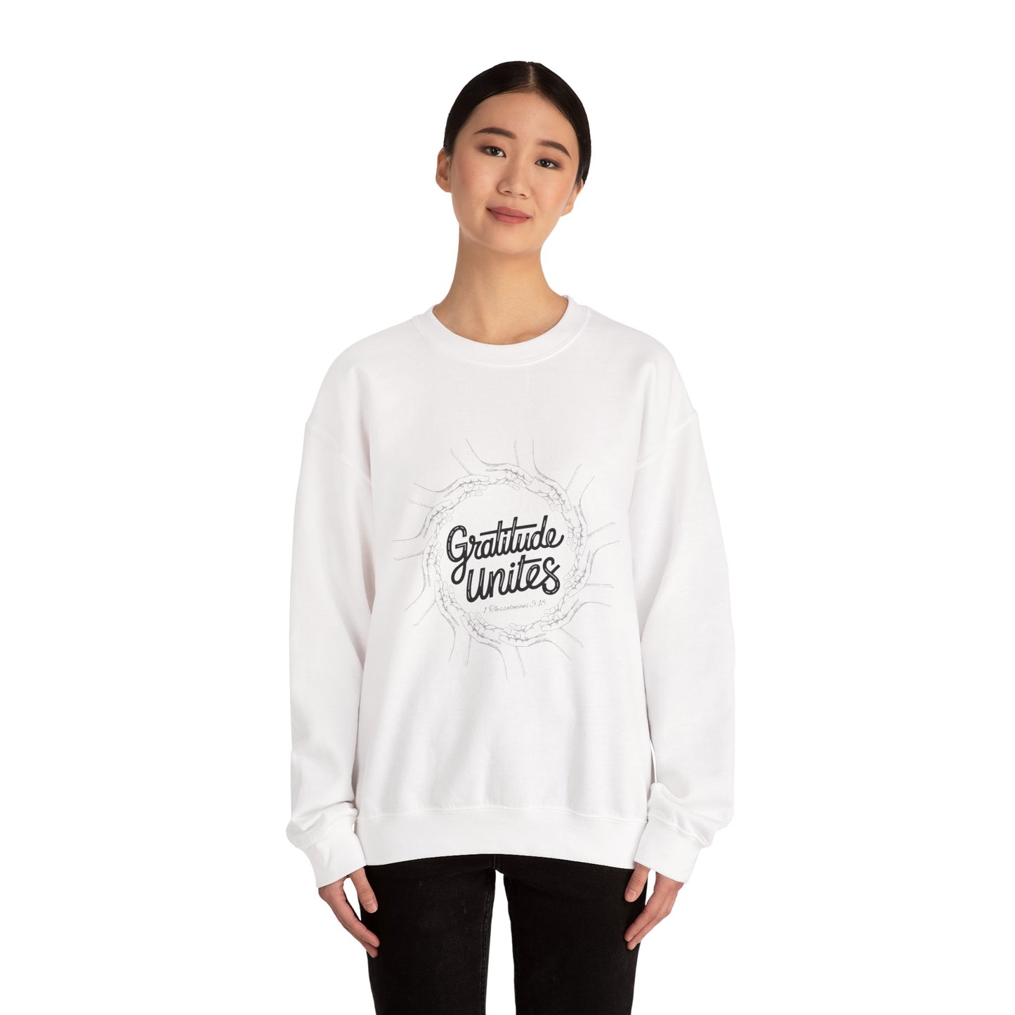 Gratitude Unites Crewneck Sweatshirt