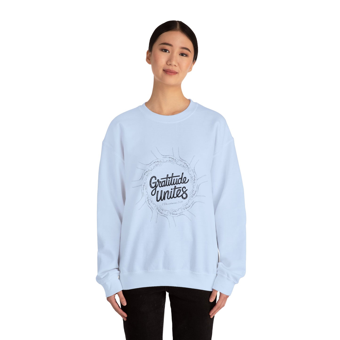 Gratitude Unites Crewneck Sweatshirt