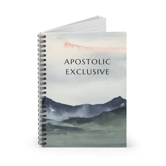 Apostolic Exclusive Mountain Notebook