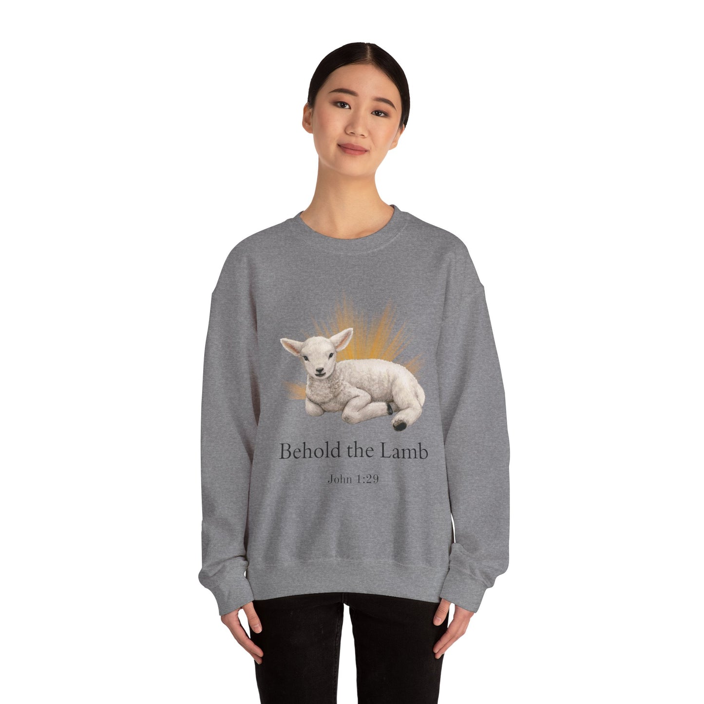 Behold the Lamb Crewneck Sweatshirt