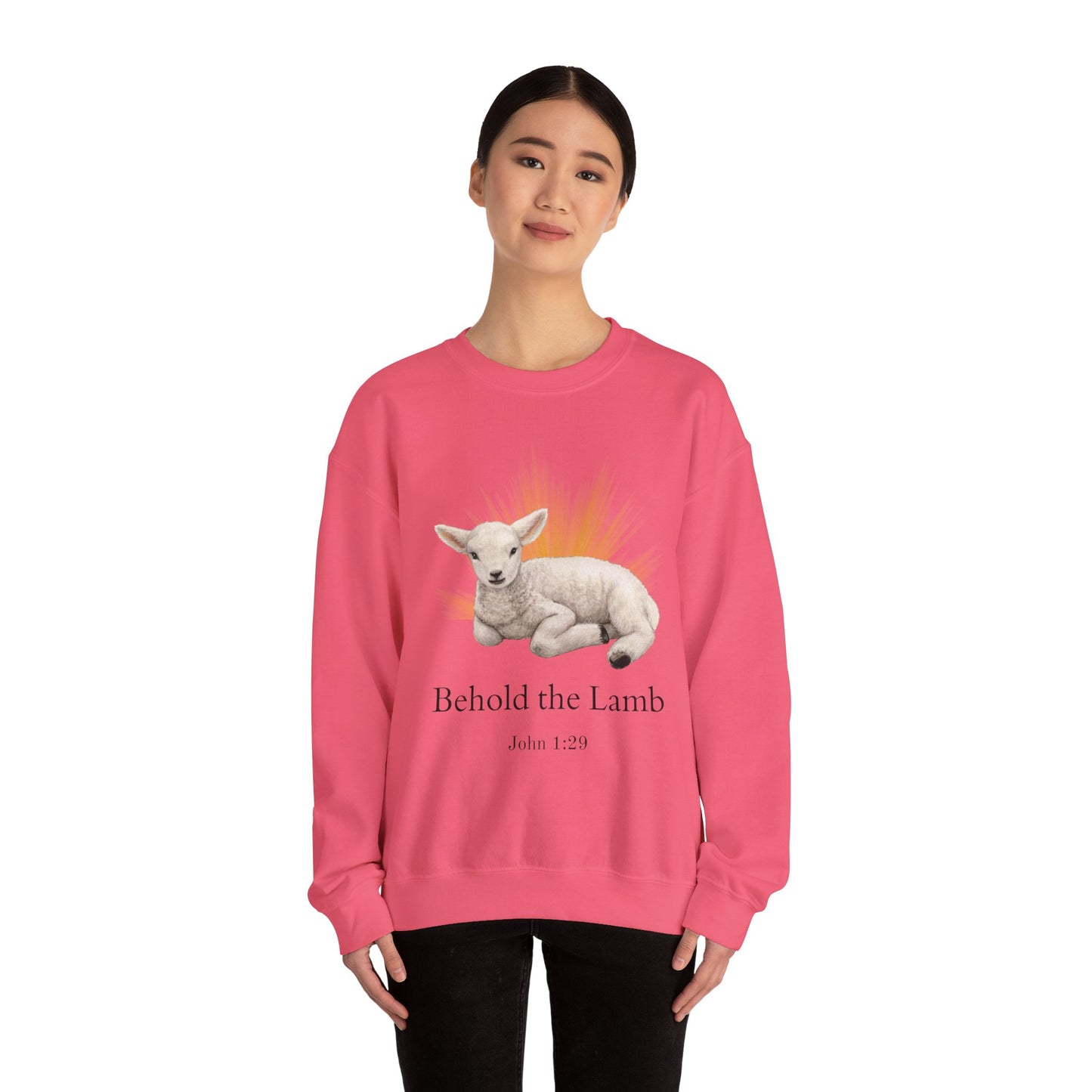 Behold the Lamb Crewneck Sweatshirt