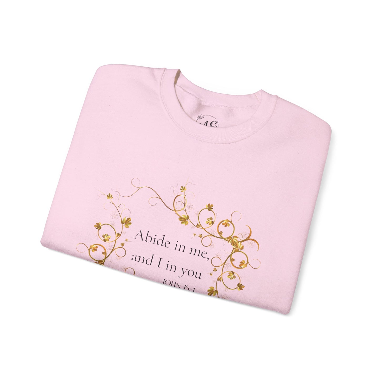 Abide In Him Crewneck Sweatshirt