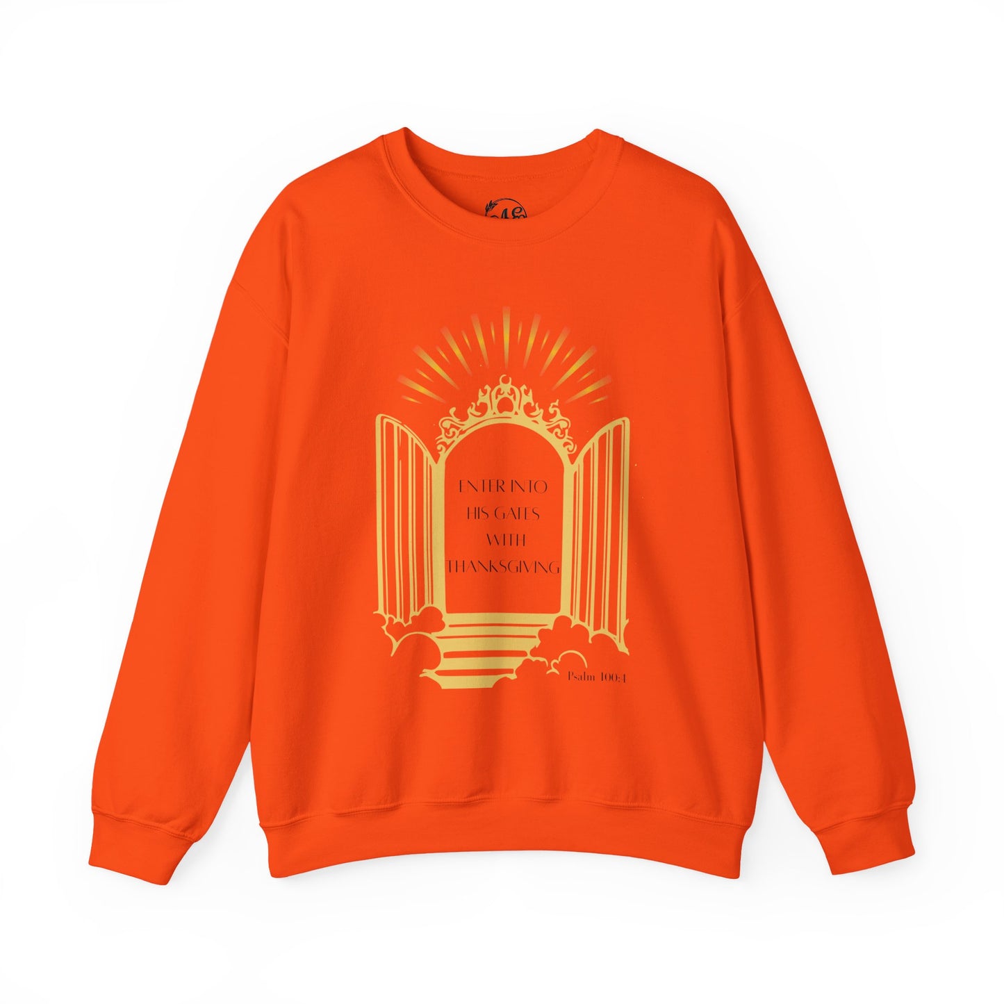 Enter Into His Gates Crewneck Sweatshirt