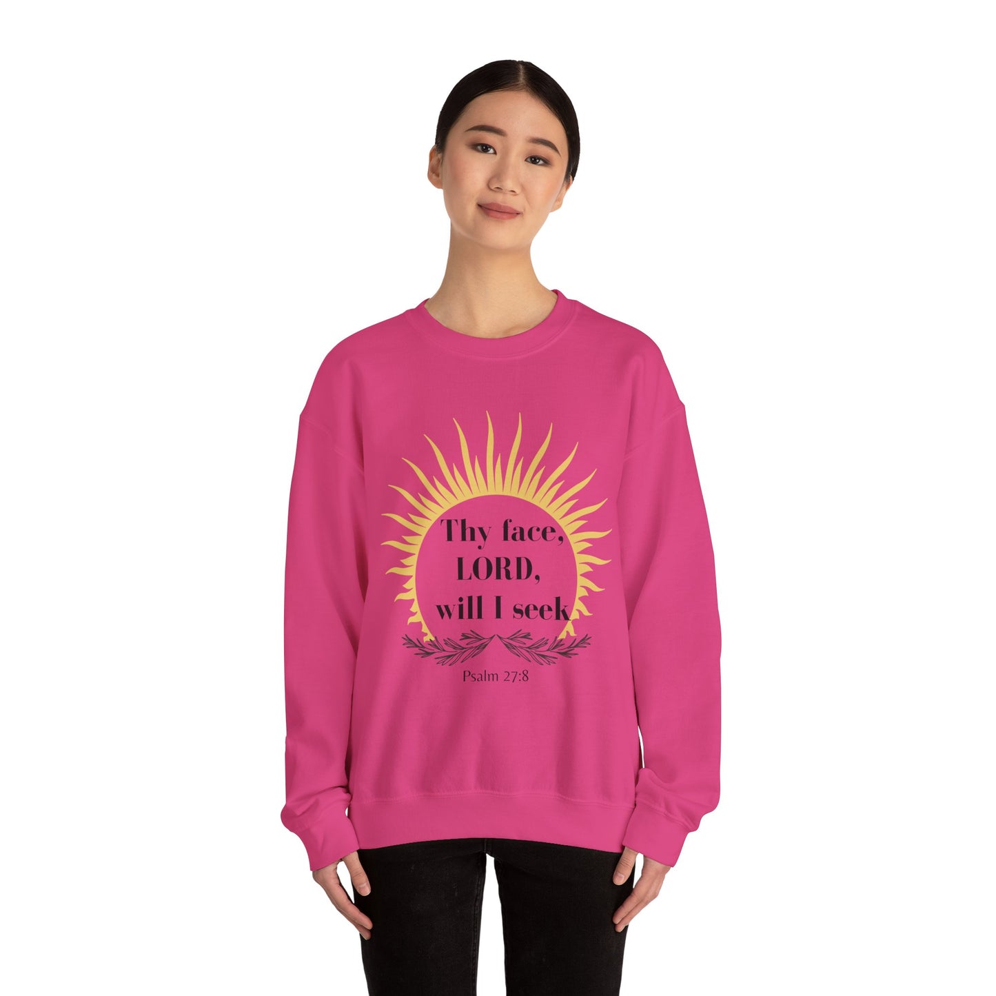 Seek His Face Crewneck Sweatshirt