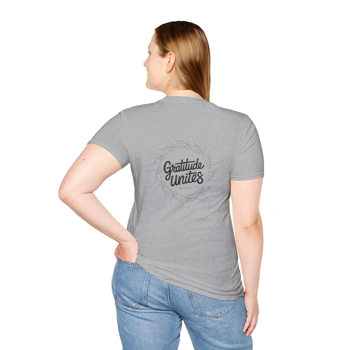 Gratitude Unites Unisex T-shirt