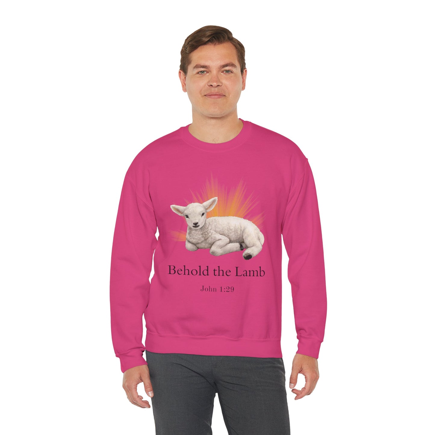 Behold the Lamb Crewneck Sweatshirt