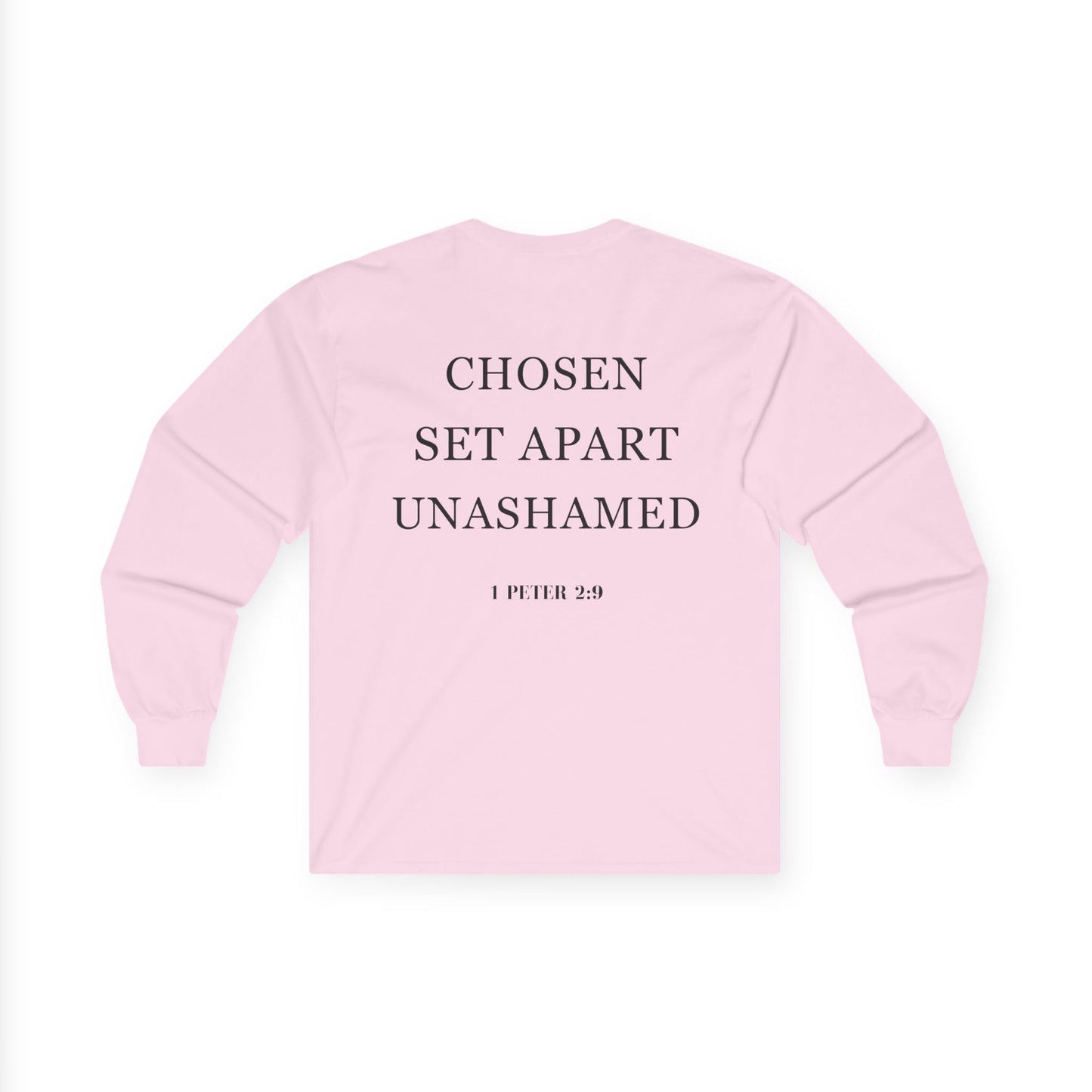 Chosen Set Apart Unashamed Unisex Long sleeve