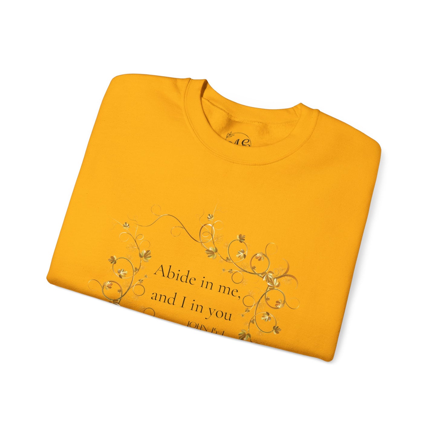 Abide In Him Crewneck Sweatshirt