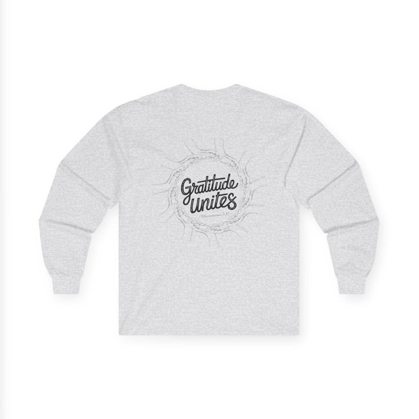 Gratitude Unites Unisex Long sleeve