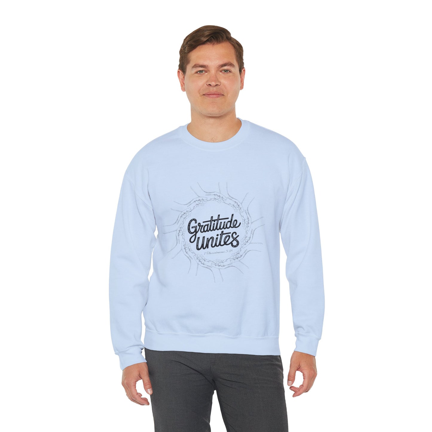Gratitude Unites Crewneck Sweatshirt