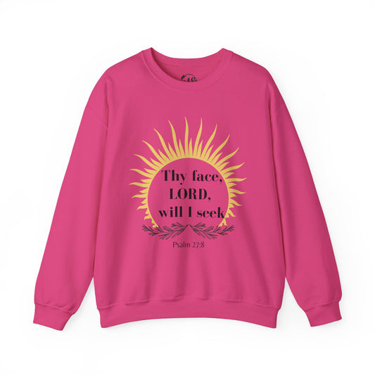 Seek His Face Crewneck Sweatshirt