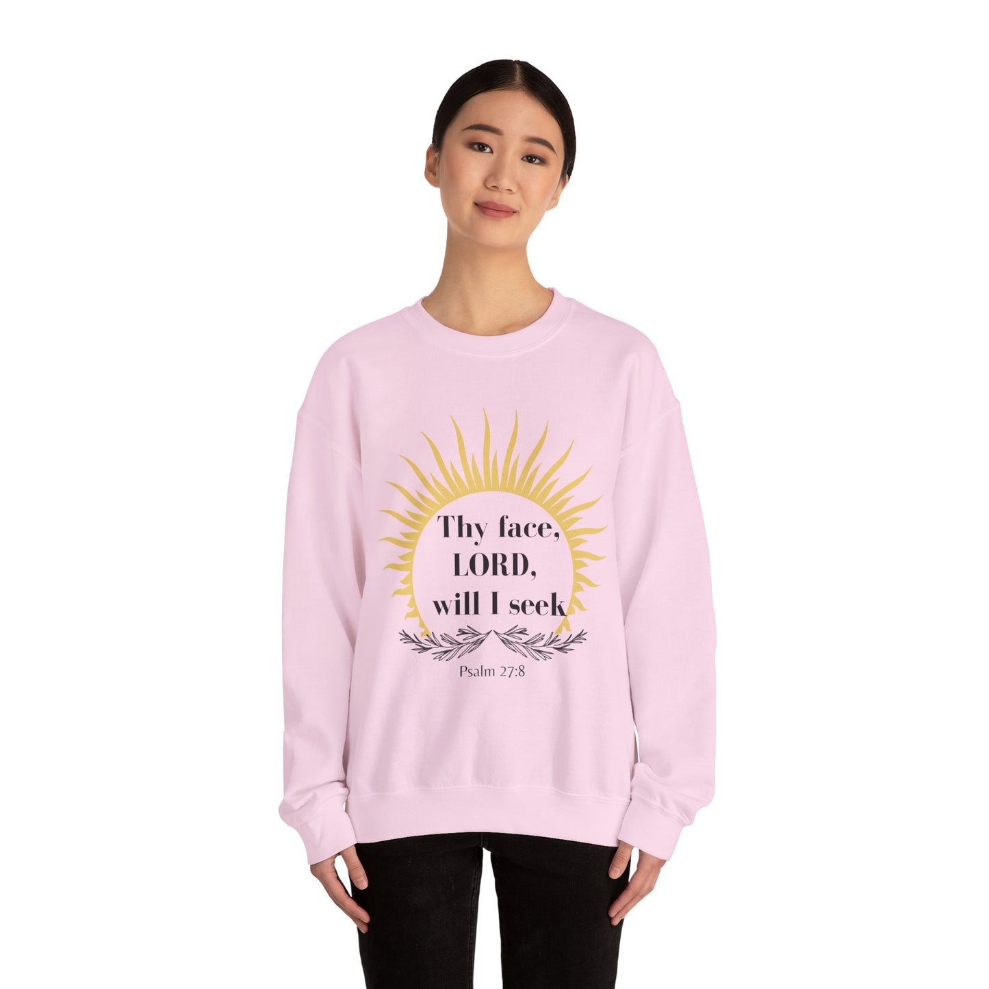 Seek His Face Crewneck Sweatshirt