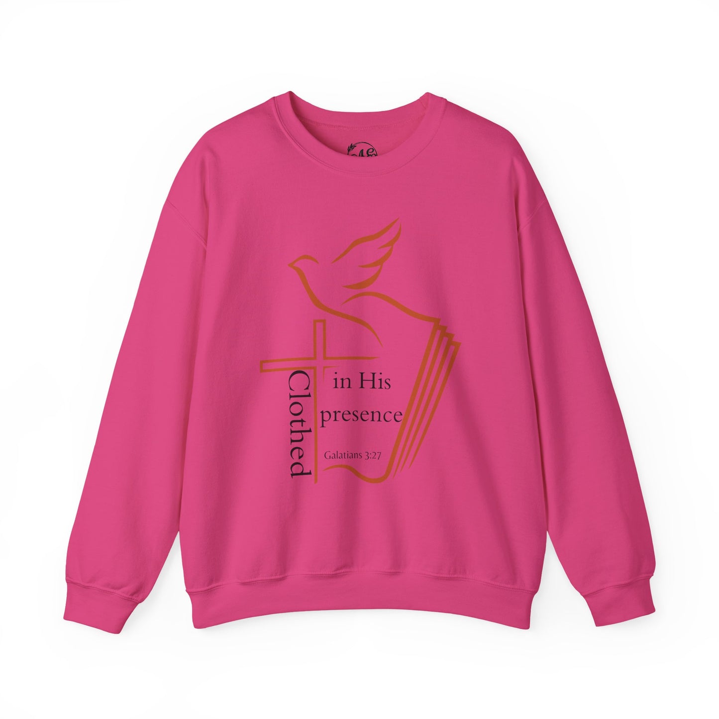 Clothed In His Presence Crewneck Sweatshirt