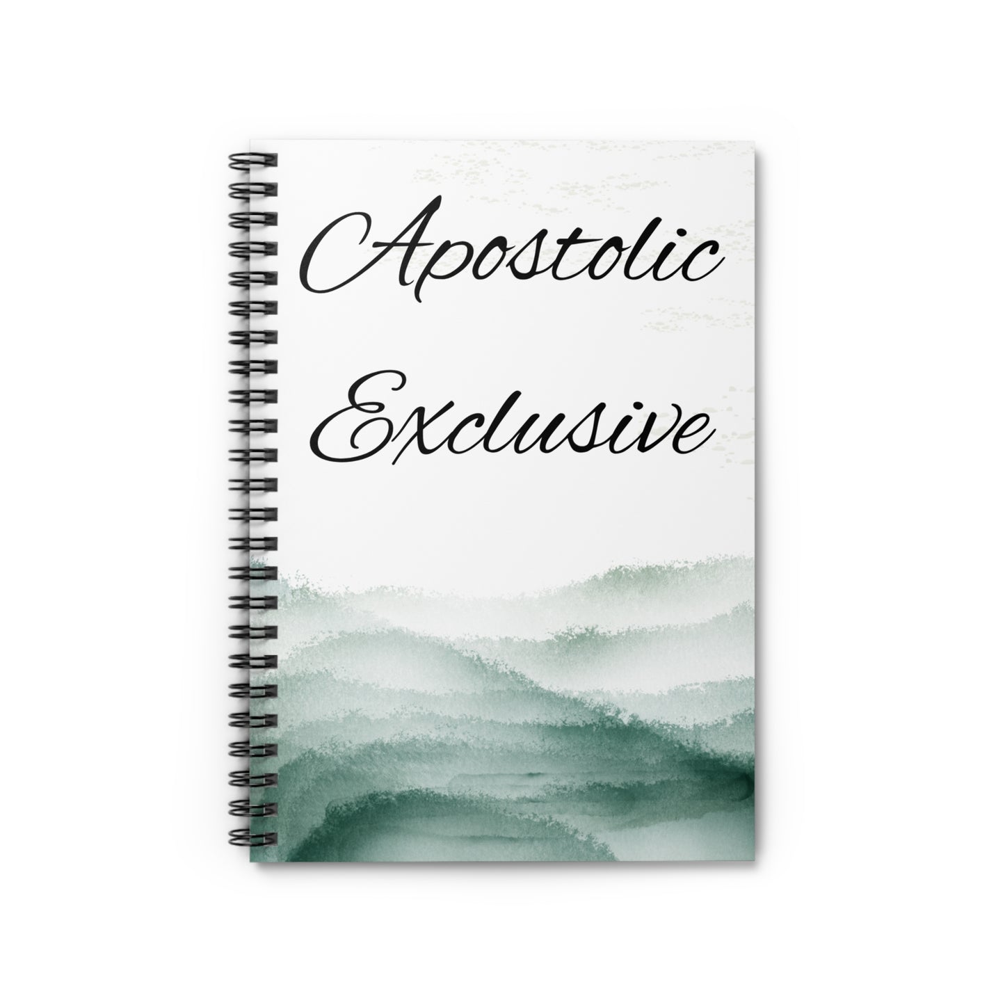 Apostolic Exclusive Blue Hills Notebook