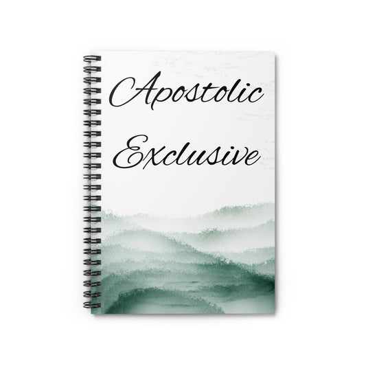 Apostolic Exclusive Blue Hills Notebook