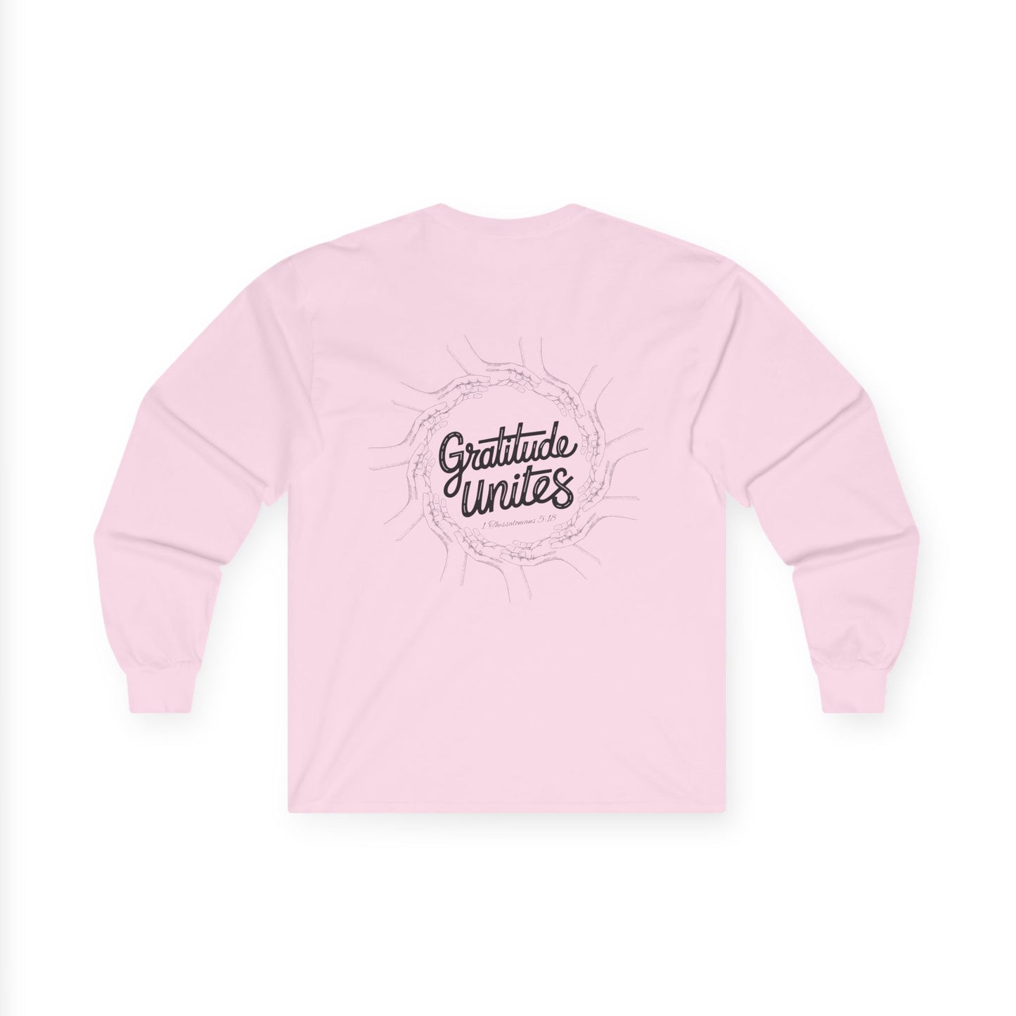 Gratitude Unites Unisex Long sleeve