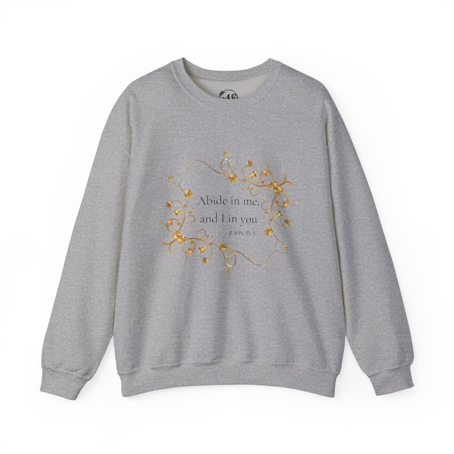 Abide In Him Crewneck Sweatshirt