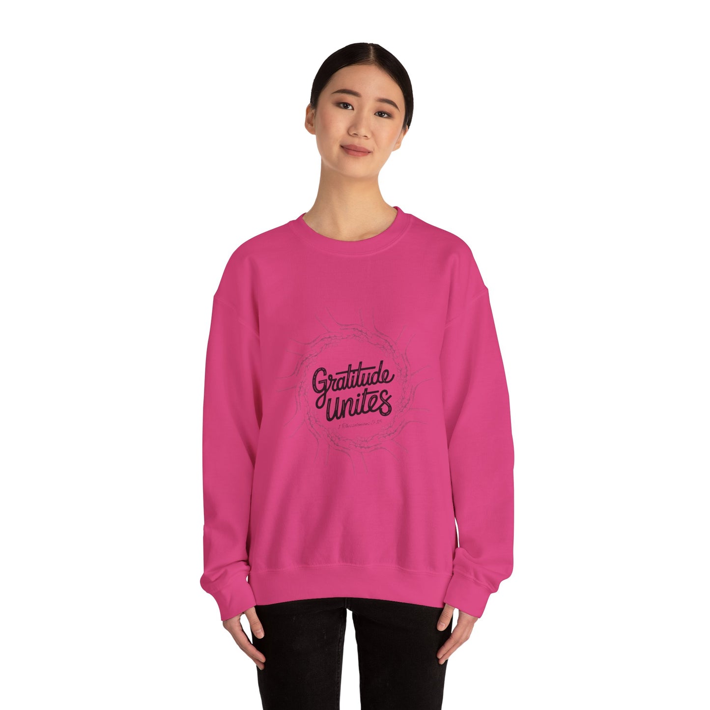 Gratitude Unites Crewneck Sweatshirt