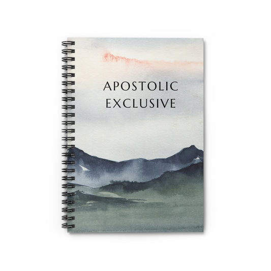 Apostolic Exclusive Mountain Notebook