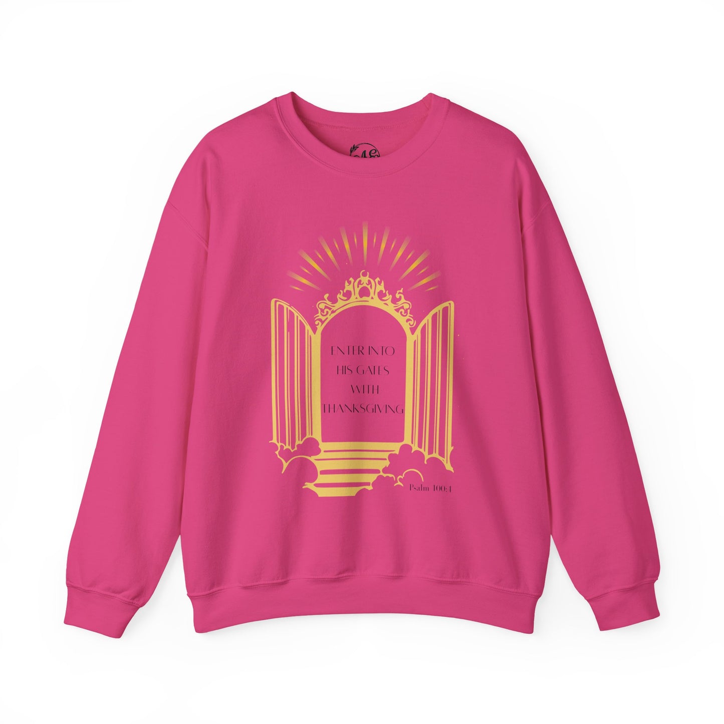 Enter Into His Gates Crewneck Sweatshirt