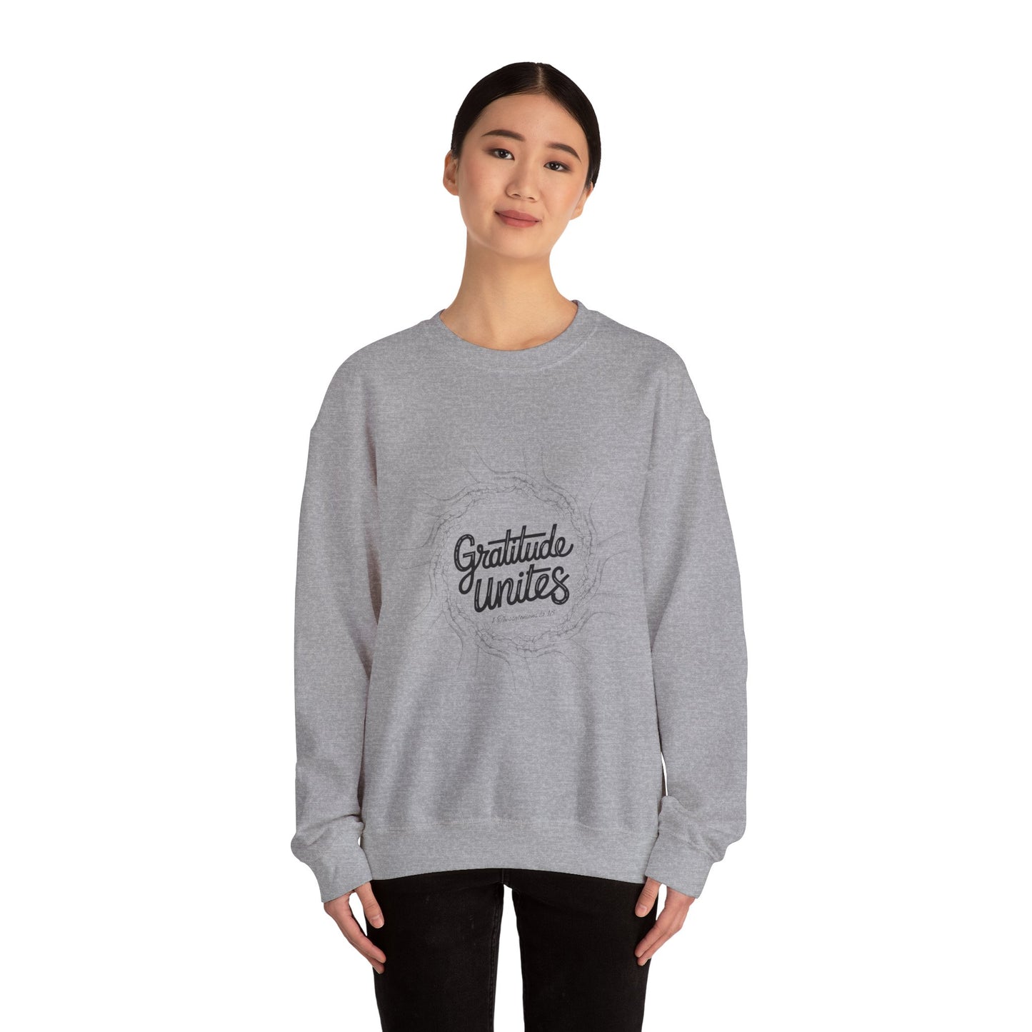 Gratitude Unites Crewneck Sweatshirt