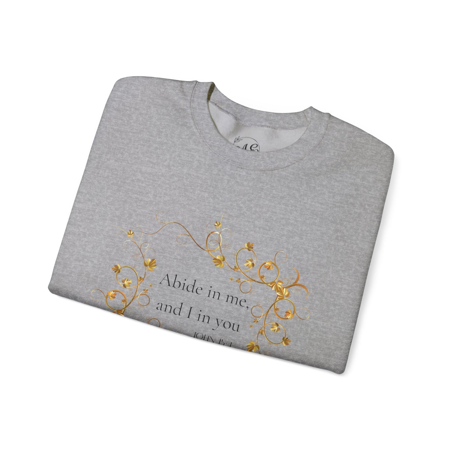 Abide In Him Crewneck Sweatshirt