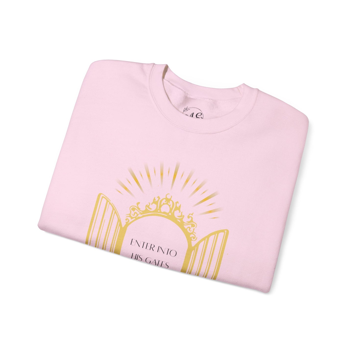 Enter Into His Gates Crewneck Sweatshirt