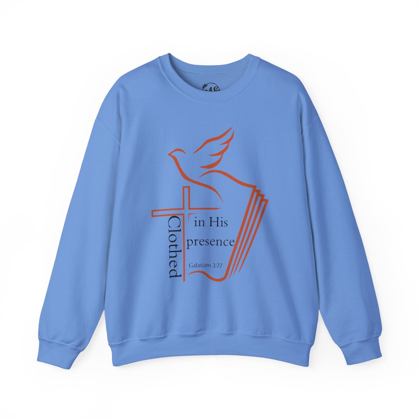 Clothed In His Presence Crewneck Sweatshirt
