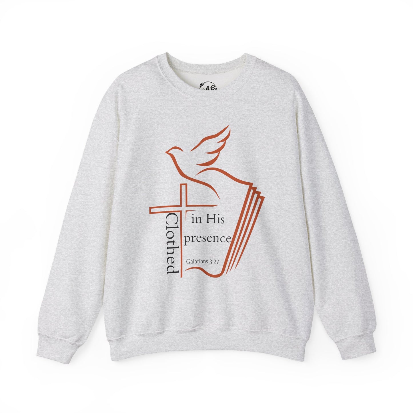 Clothed In His Presence Crewneck Sweatshirt