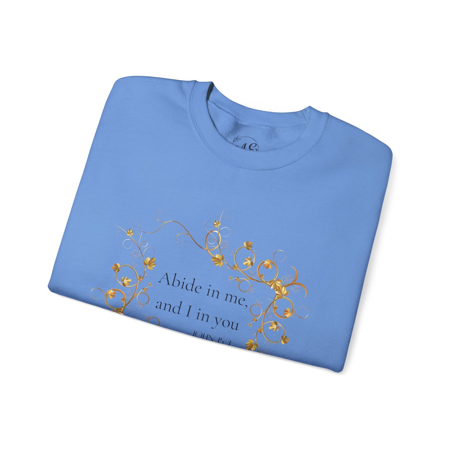 Abide In Him Crewneck Sweatshirt