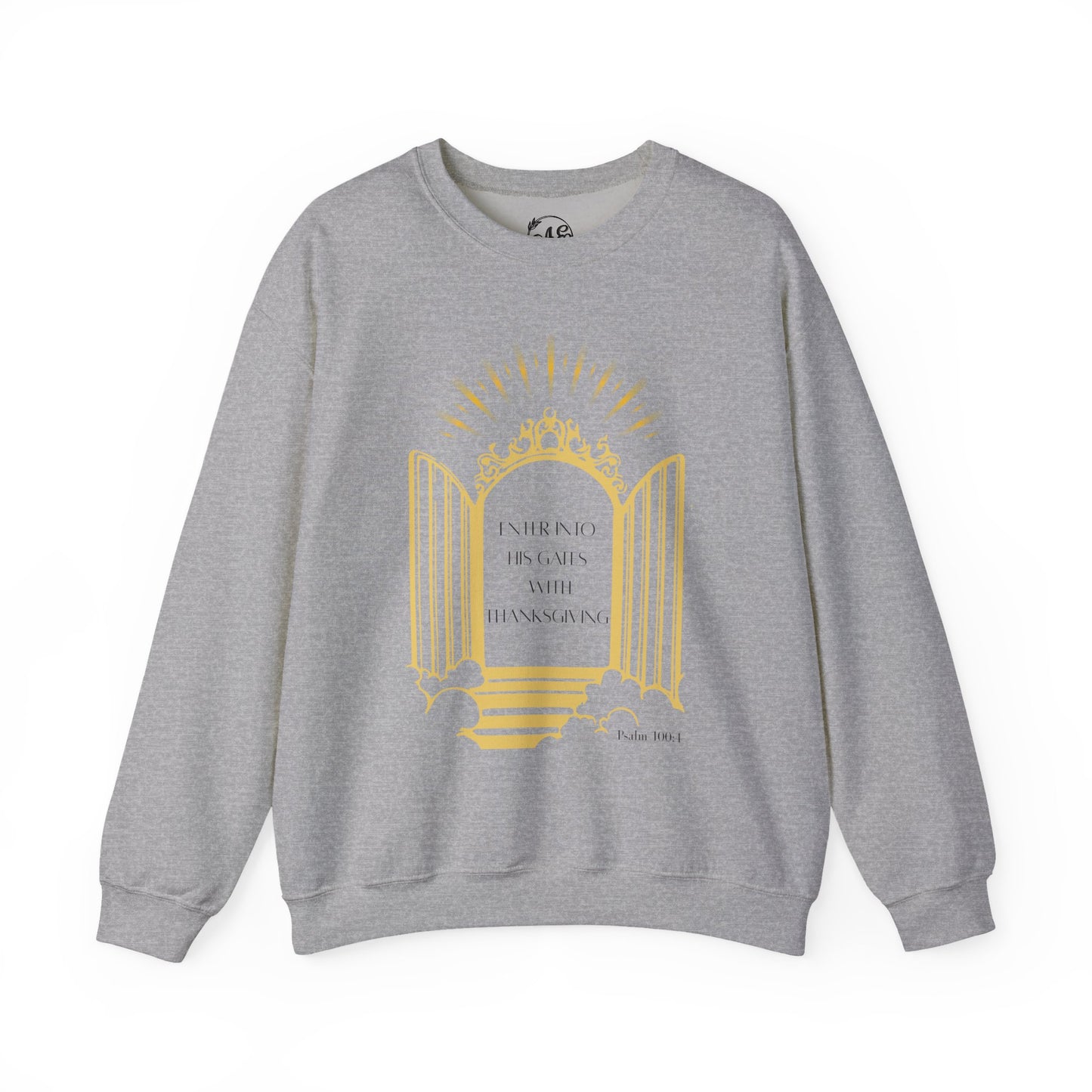 Enter Into His Gates Crewneck Sweatshirt