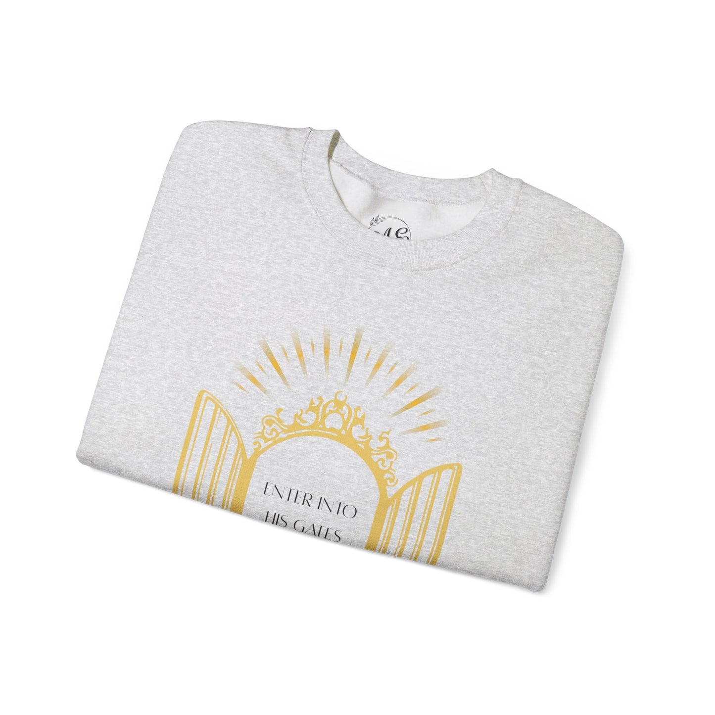 Enter Into His Gates Crewneck Sweatshirt
