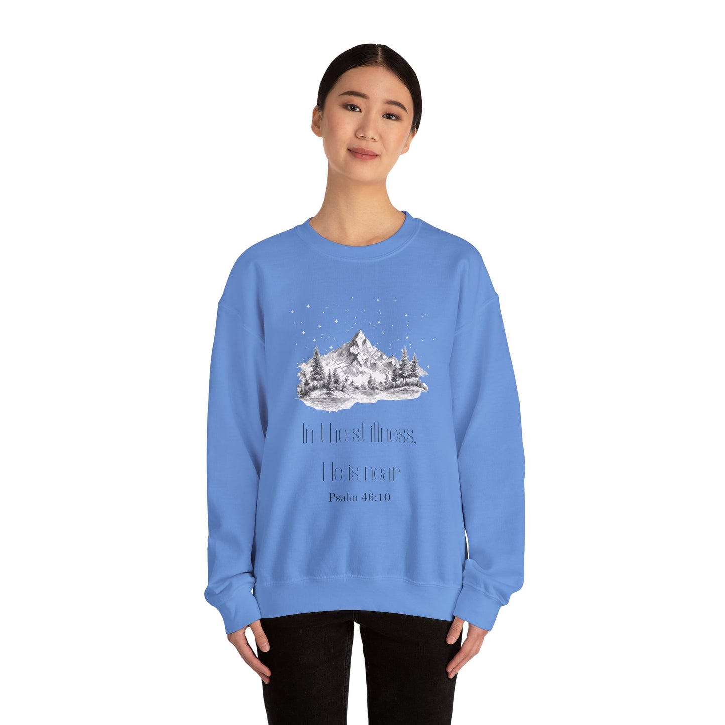 He Is Near Crewneck Sweatshirt