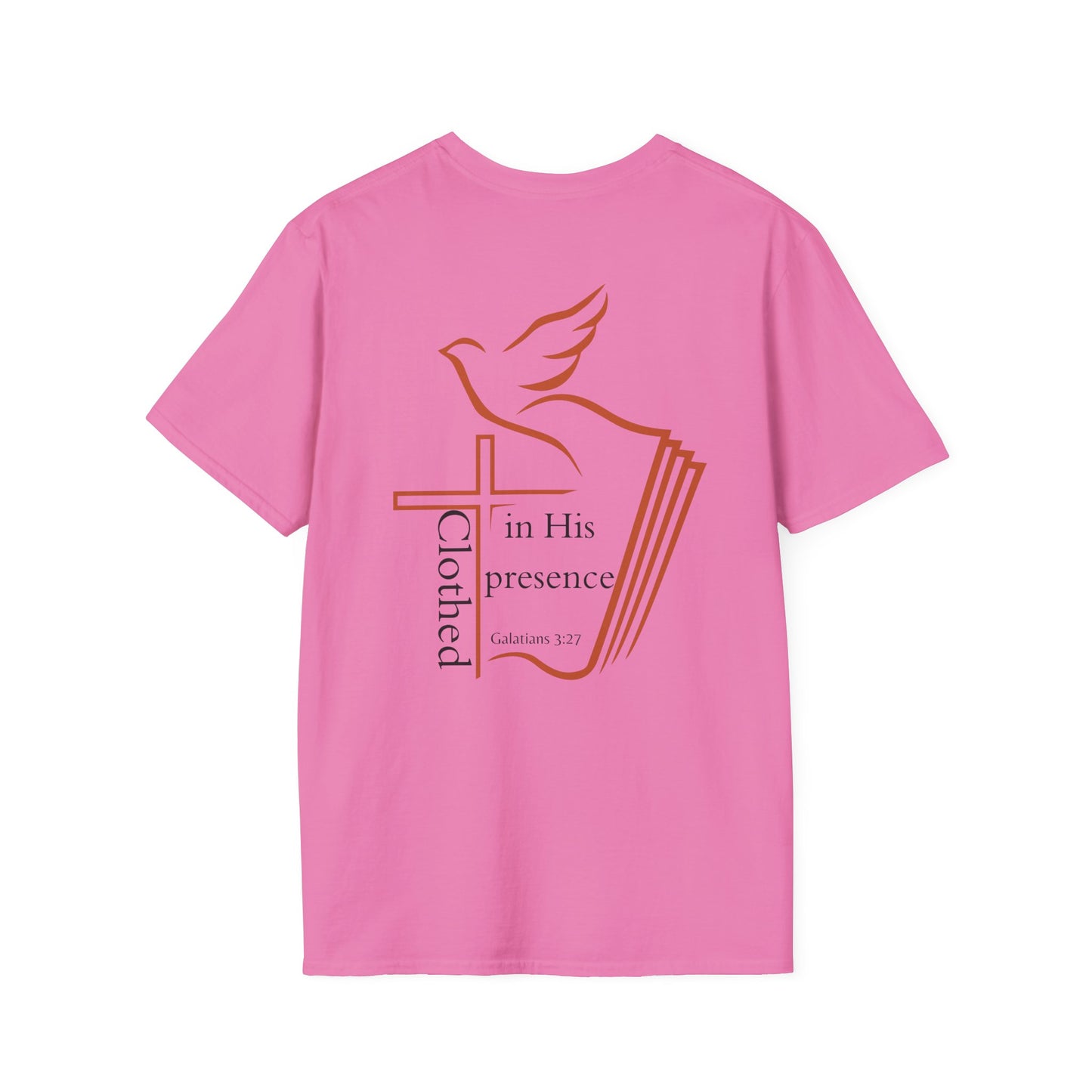 Clothed in His Presence Unisex T-shirt