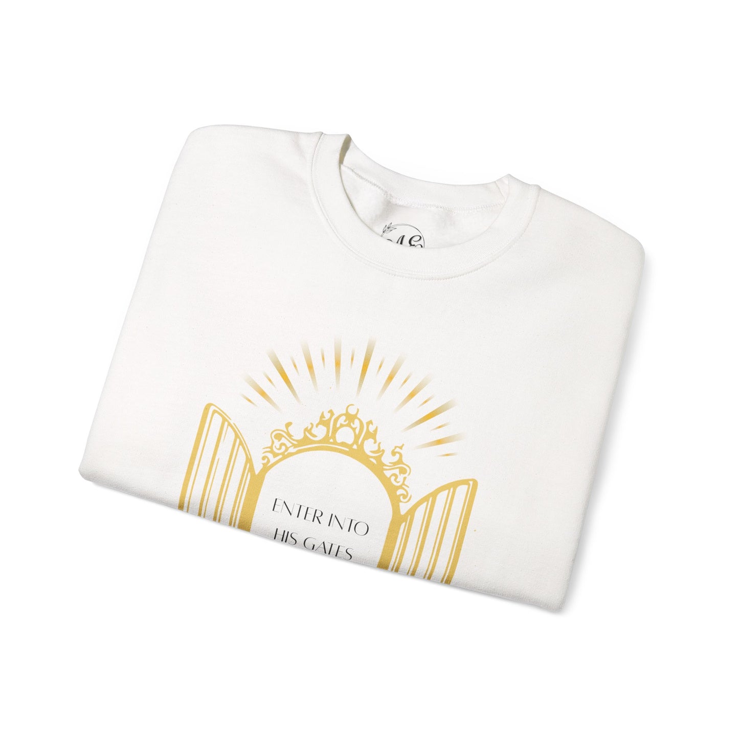 Enter Into His Gates Crewneck Sweatshirt