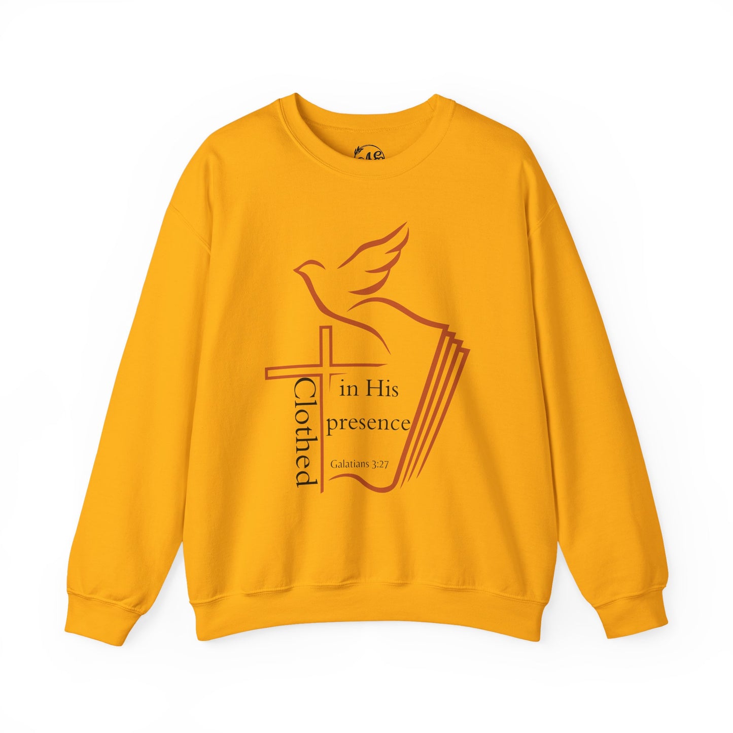 Clothed In His Presence Crewneck Sweatshirt