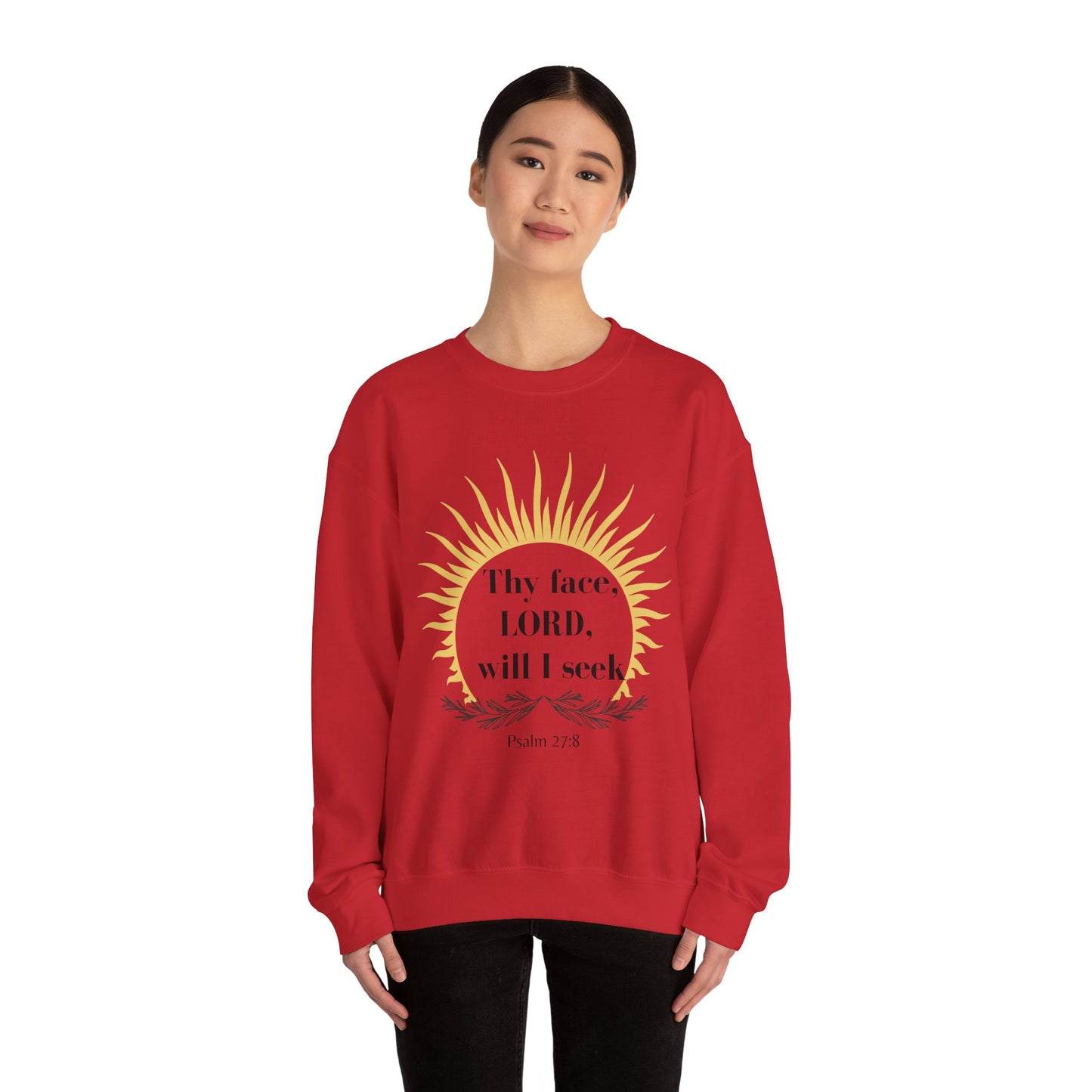 Seek His Face Crewneck Sweatshirt