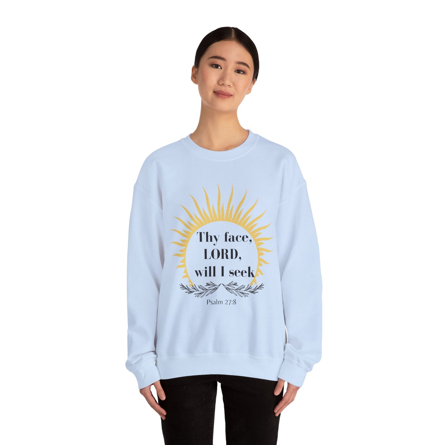 Seek His Face Crewneck Sweatshirt