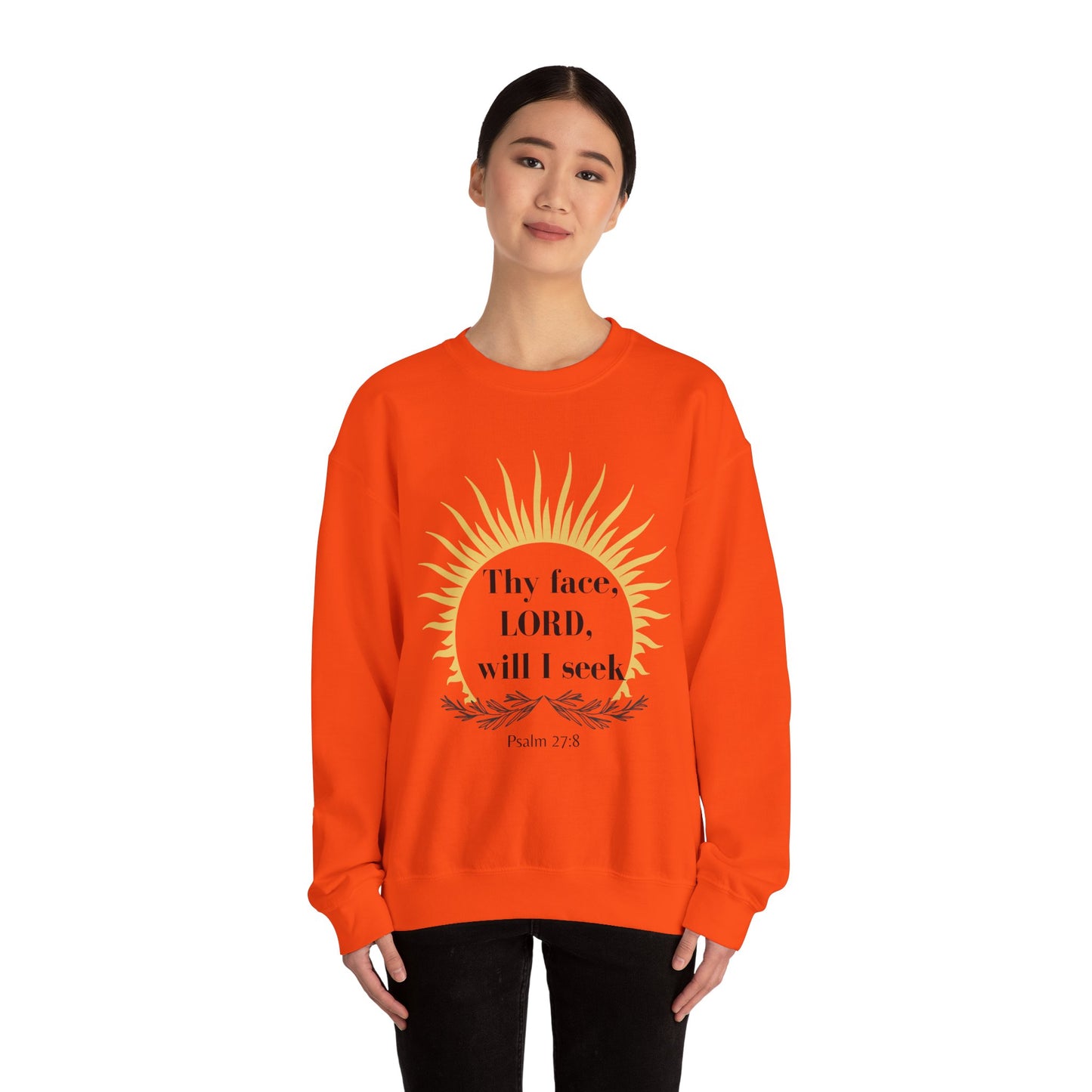 Seek His Face Crewneck Sweatshirt